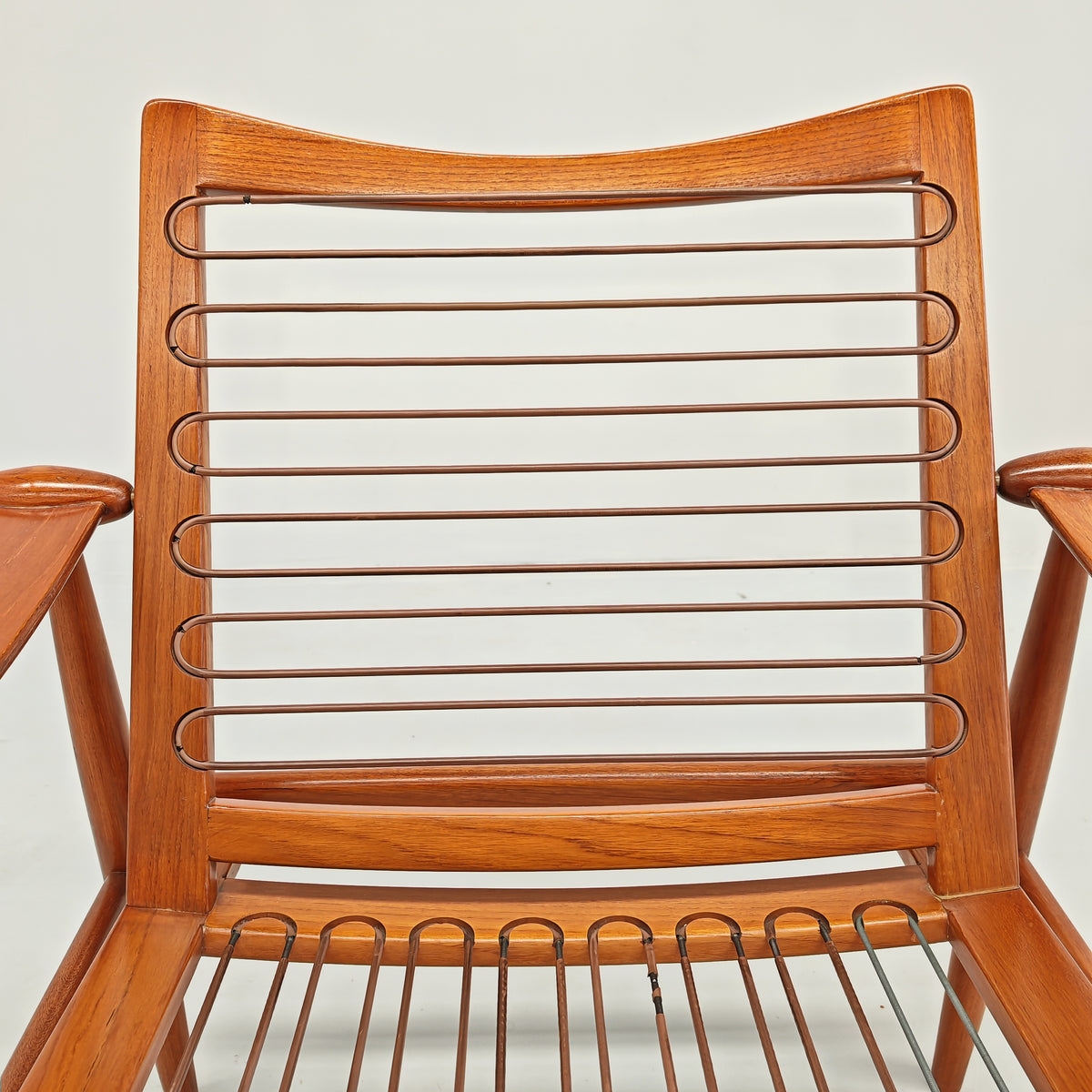 Fauteuil lounge danois modèle « Spade » FD 133 de Finn Juhl pour France & Son, années 60