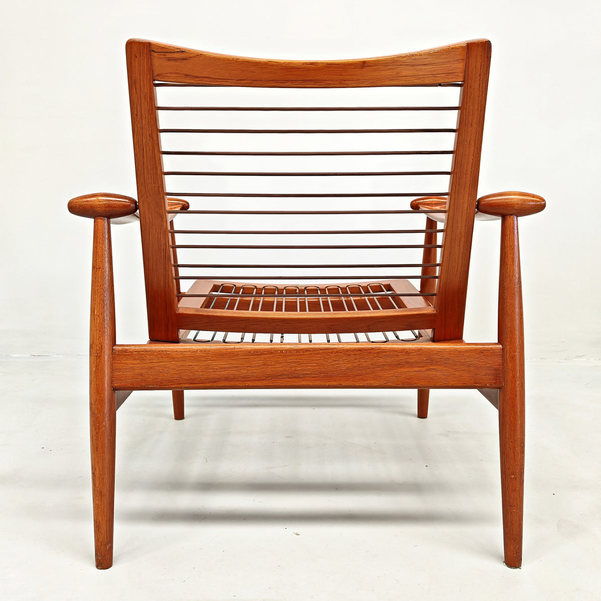 Fauteuil lounge danois modèle « Spade » FD 133 de Finn Juhl pour France & Son, années 60