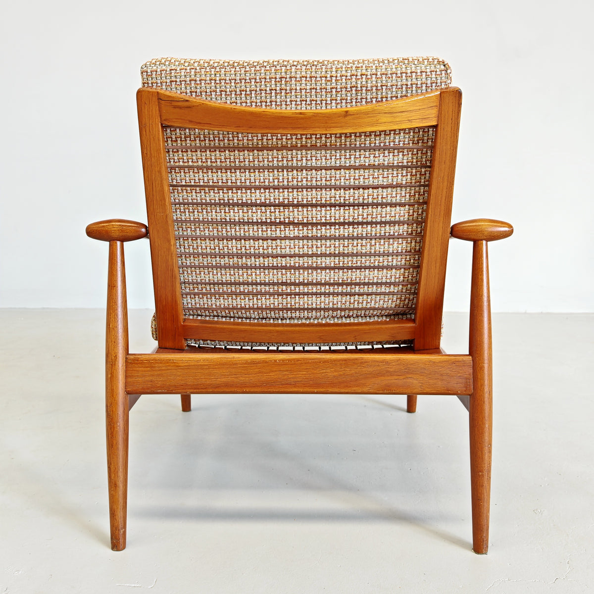 Fauteuil lounge danois modèle « Spade » FD 133 de Finn Juhl pour France & Son, années 60