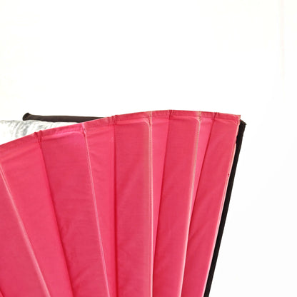 Chaise longue dormeuse verde e fucsia  "Miranda" Paolo Nava per Flexform anni 80