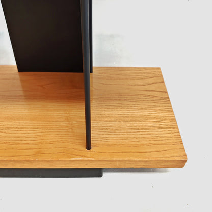 Mobile libreria in rovere, Charlotte Perriand, anni 70 (130 cm)