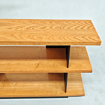 Mobile libreria in rovere, Charlotte Perriand, anni 70 (130 cm)