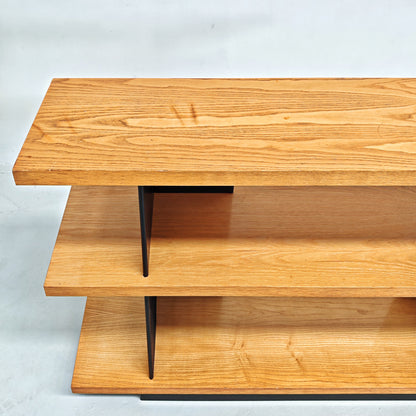 Mobile libreria in rovere, Charlotte Perriand, anni 70 (130 cm)