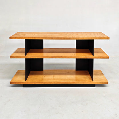 Mobile libreria in rovere, Charlotte Perriand, anni 70 (130 cm)