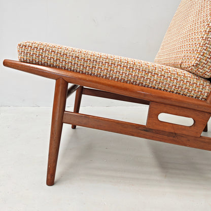 Poltrona in teak ISA Bergamo anni 60