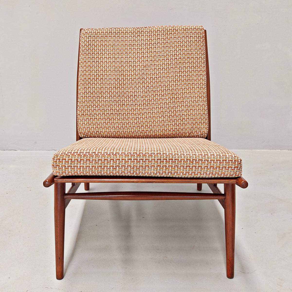 Poltrona in teak ISA Bergamo anni 60