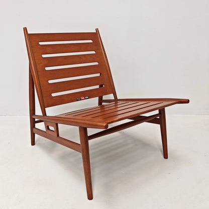 Poltrona in teak ISA Bergamo anni 60