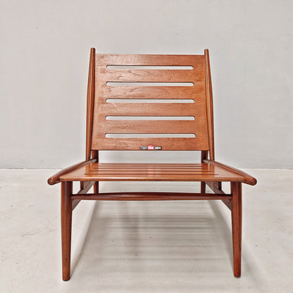 Poltrona in teak ISA Bergamo anni 60
