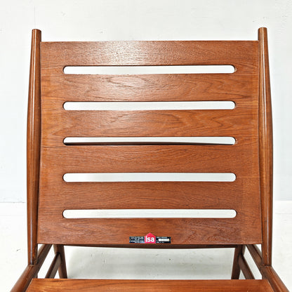 Poltrona in teak ISA Bergamo anni 60