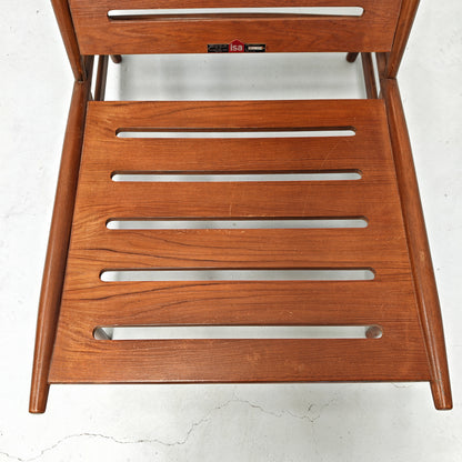 Poltrona in teak ISA Bergamo anni 60
