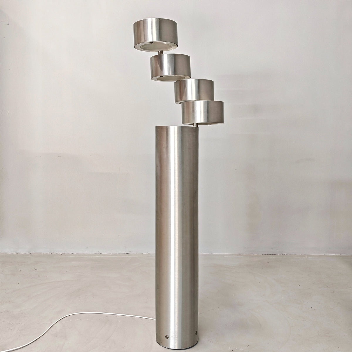 Lampada da terra "Domingo" F.Sartoni per Stilux anni 70