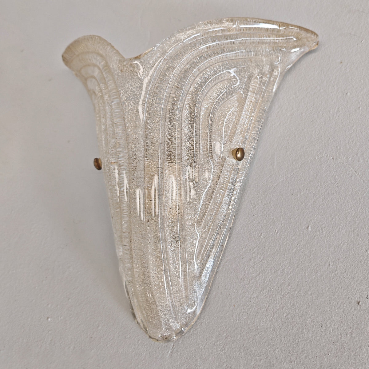 Appliques murales en verre de Murano style Art déco Barovier