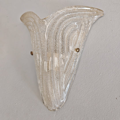 Appliques murales en verre de Murano style Art déco Barovier