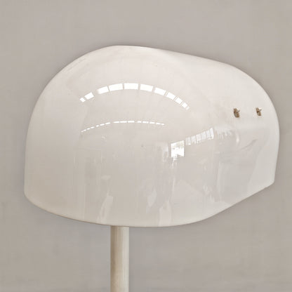 Lampada piantana bianca anni 70 space age