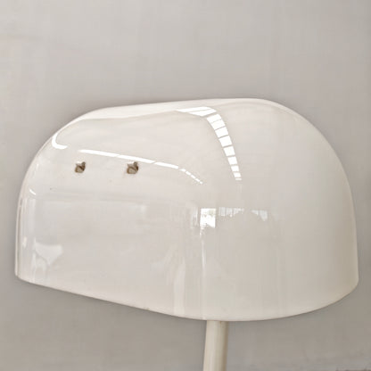 Lampada piantana bianca anni 70 space age