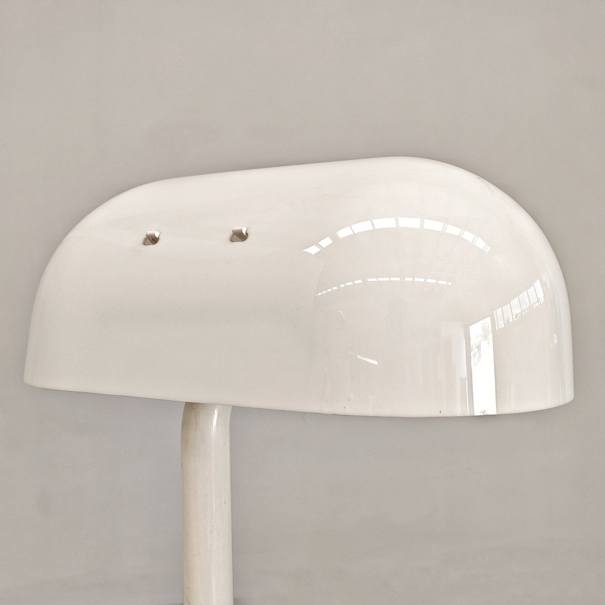 Lampada piantana bianca anni 70 space age