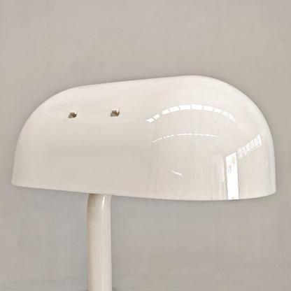 Lampada piantana bianca anni 70 space age