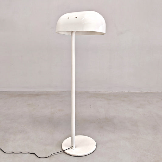 Lampada piantana bianca anni 70 space age