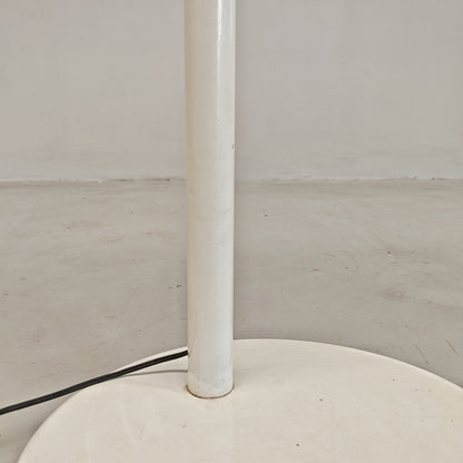 Lampada piantana bianca anni 70 space age