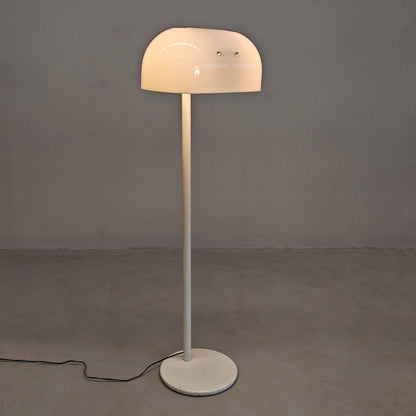 Lampada piantana bianca anni 70 space age