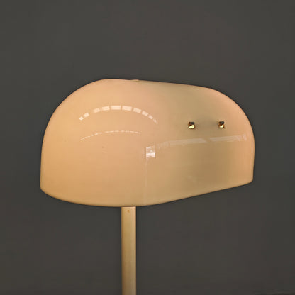 Lampada piantana bianca anni 70 space age