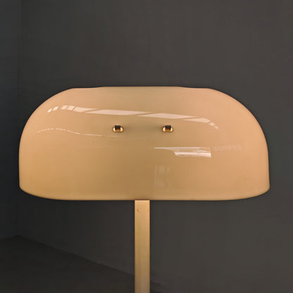 Lampada piantana bianca anni 70 space age