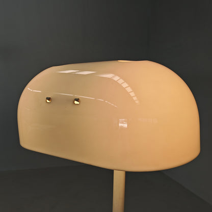 Lampada piantana bianca anni 70 space age