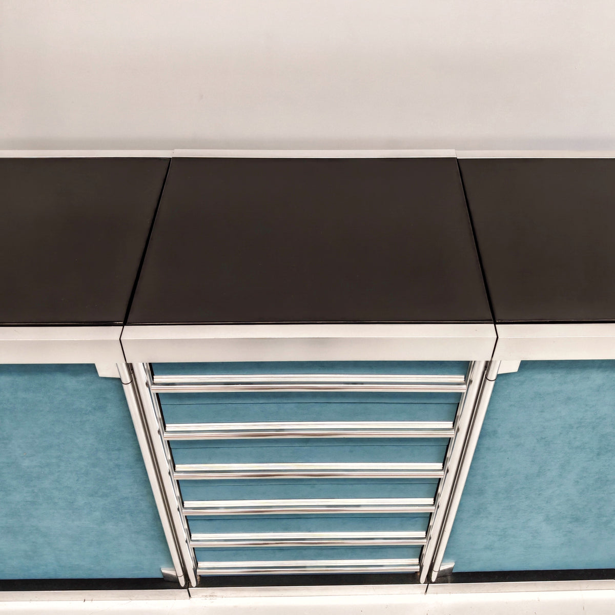 Sideboard credenza modulare Guido Faleschini per i4 Mariani (Hermès) 1970's