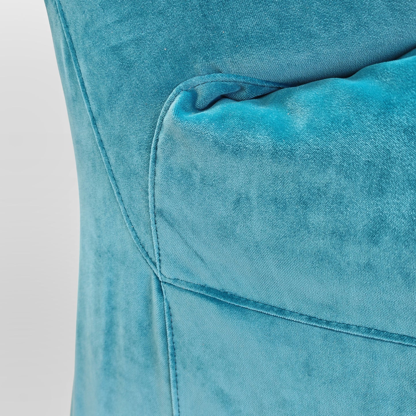 Divano modulare (8) velluto azzurro mod. Fiandra Vico Magistretti per Cassina anni 70/80