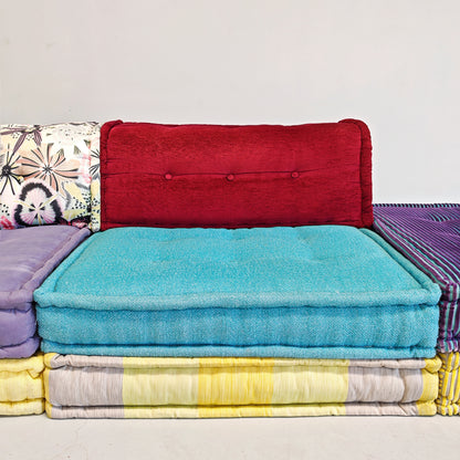 Canapé modulaire Mah Jong par Missoni, H. Hopfer pour Roche Bobois 3 places