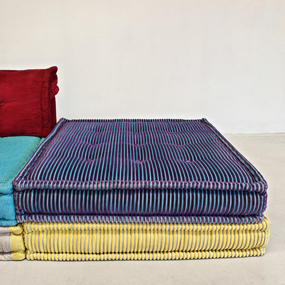 Canapé modulaire Mah Jong par Missoni, H. Hopfer pour Roche Bobois 3 places