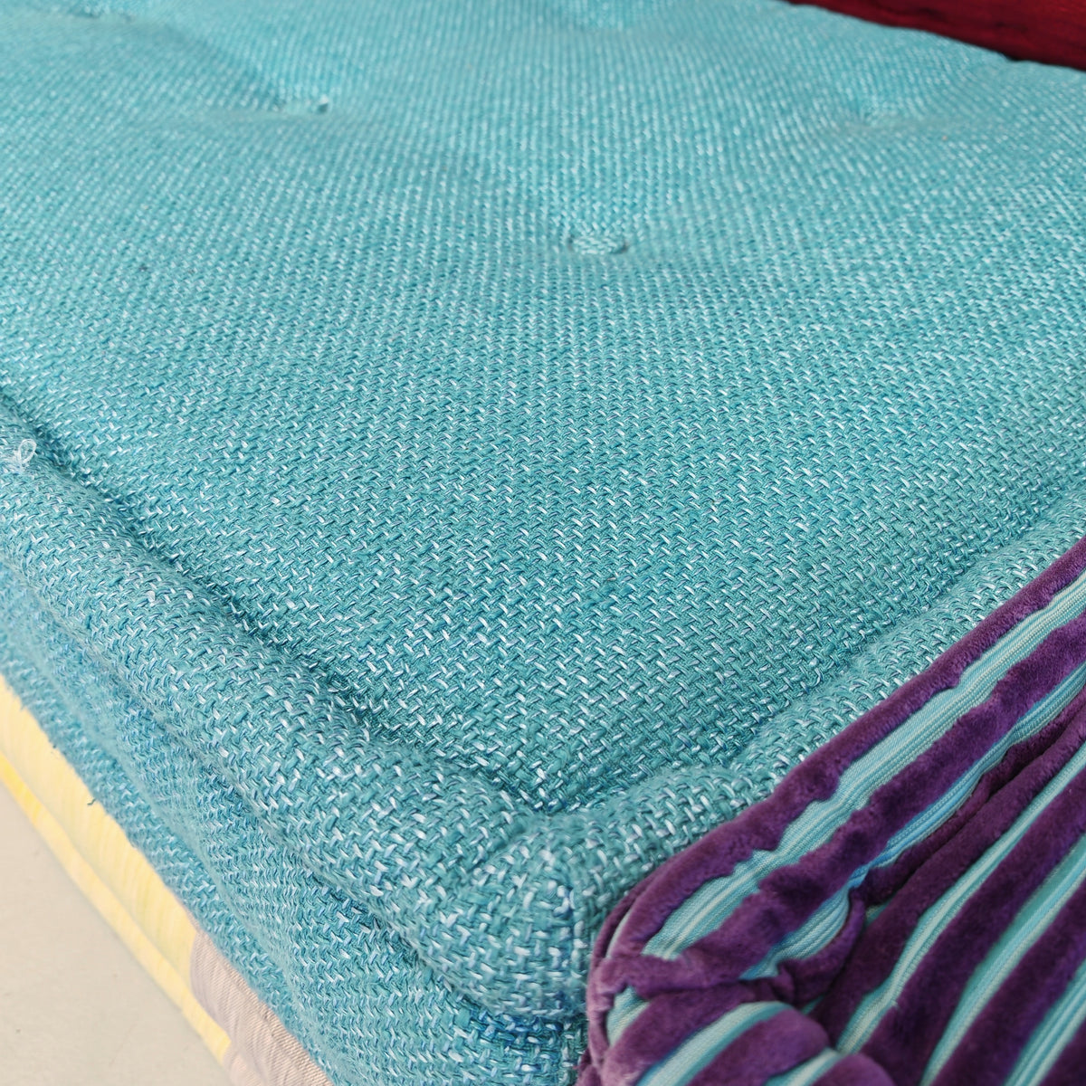 Canapé modulaire Mah Jong par Missoni, H. Hopfer pour Roche Bobois 3 places