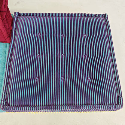 Canapé modulaire Mah Jong par Missoni, H. Hopfer pour Roche Bobois 3 places