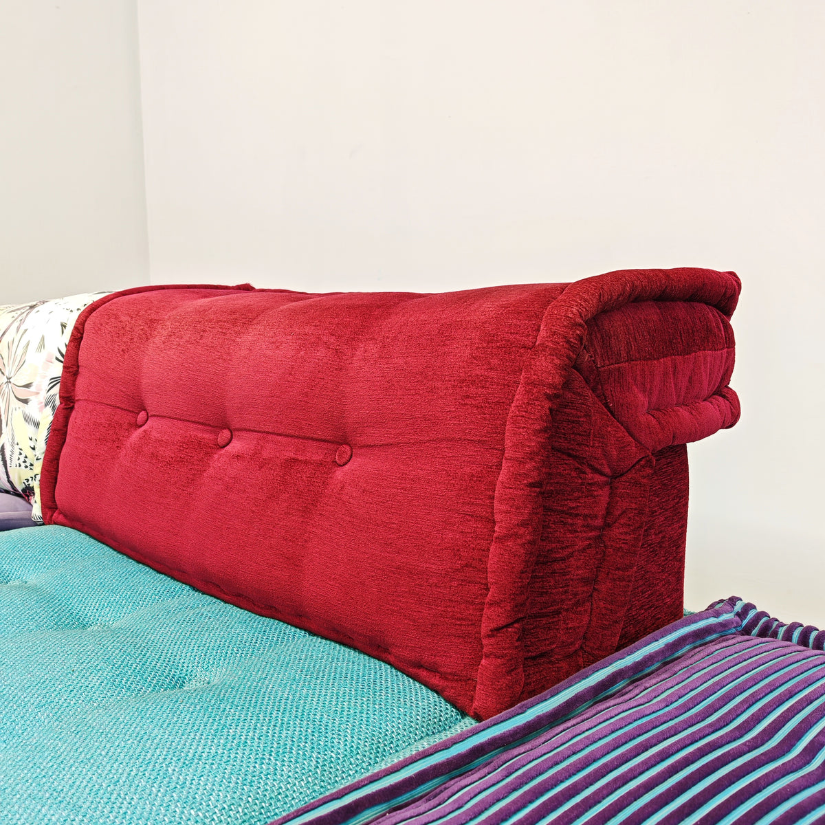 Canapé modulaire Mah Jong par Missoni, H. Hopfer pour Roche Bobois 3 places