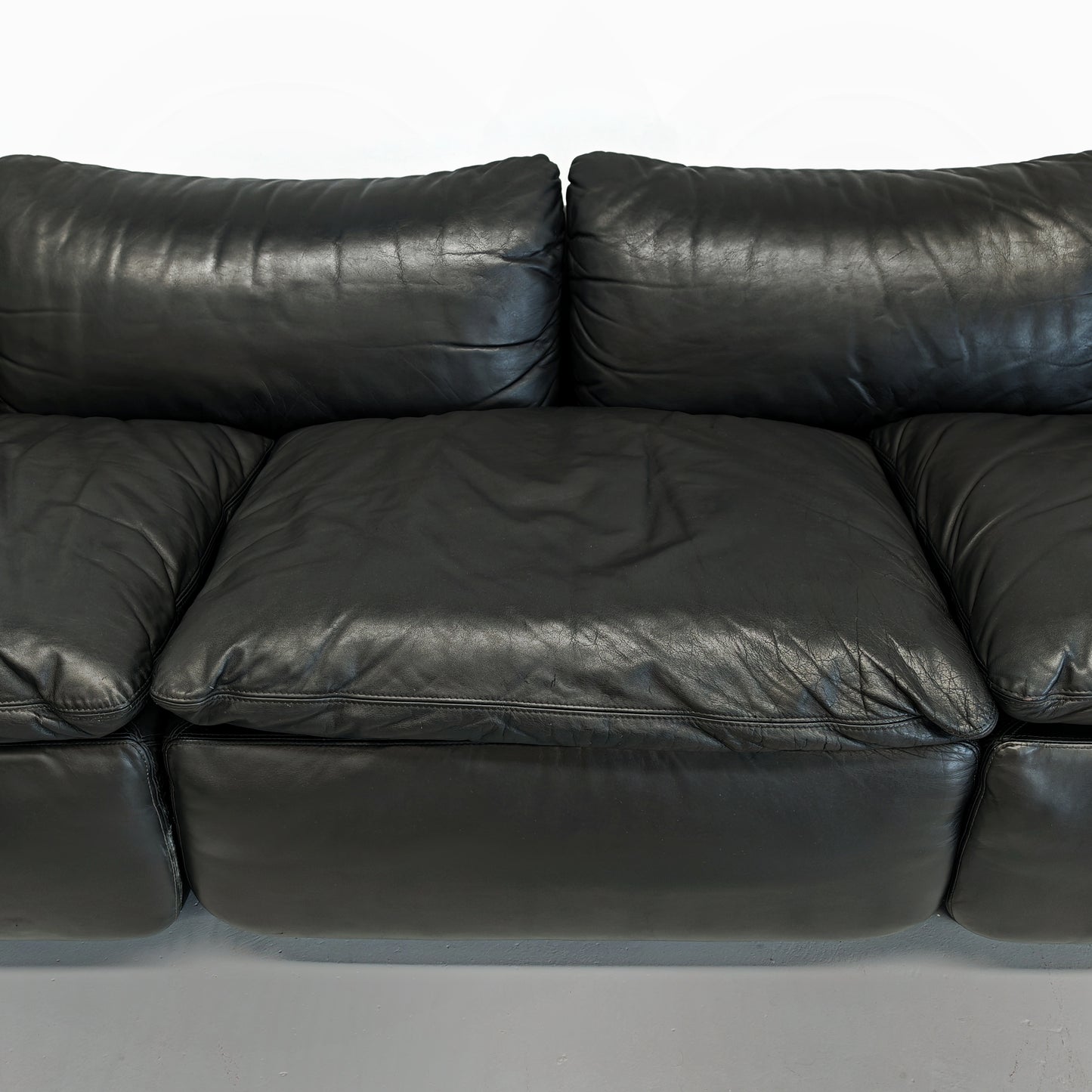 Divano Modulare Confidential Alberto Rosselli per Saporiti anni 70