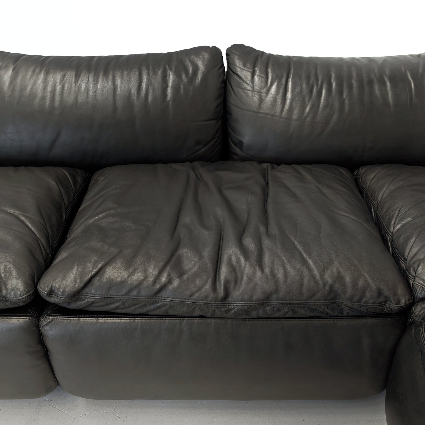 Divano Modulare Confidential Alberto Rosselli per Saporiti anni 70