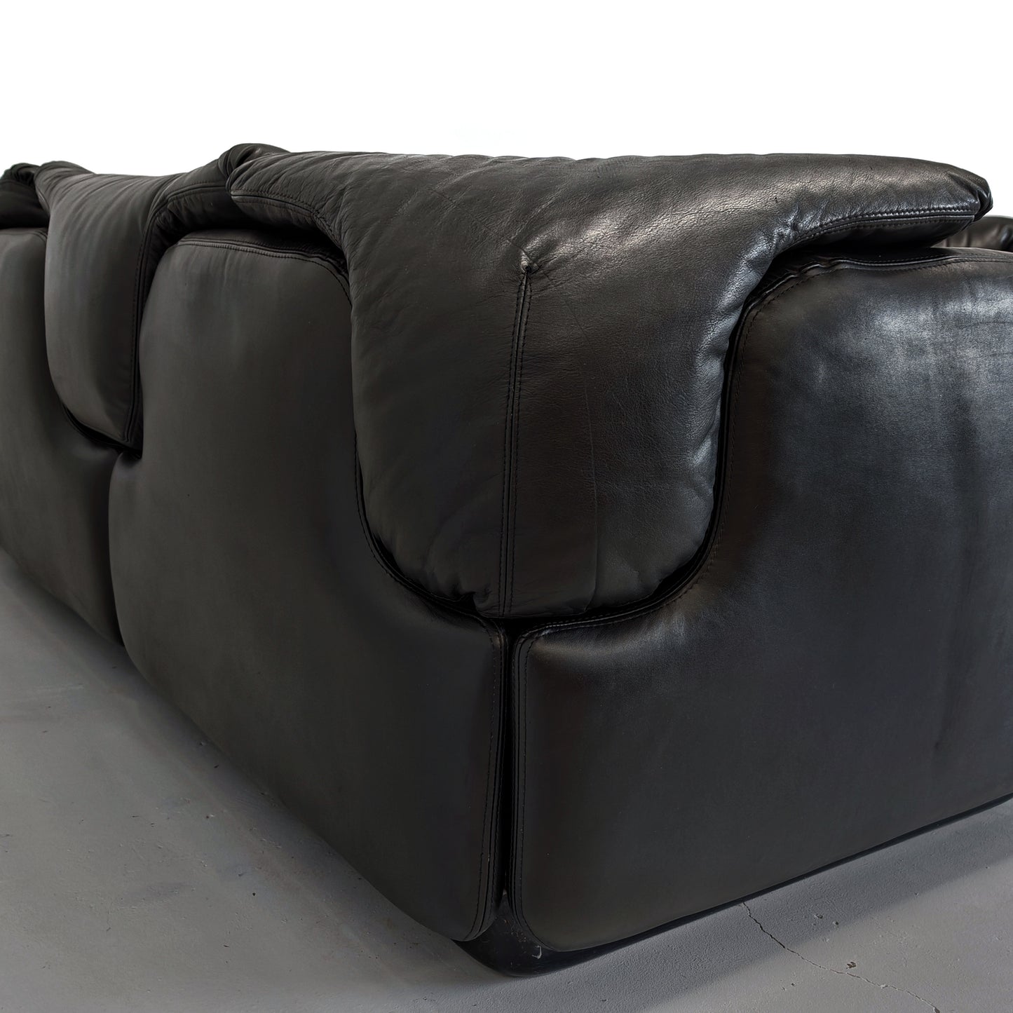 Divano Modulare Confidential Alberto Rosselli per Saporiti anni 70