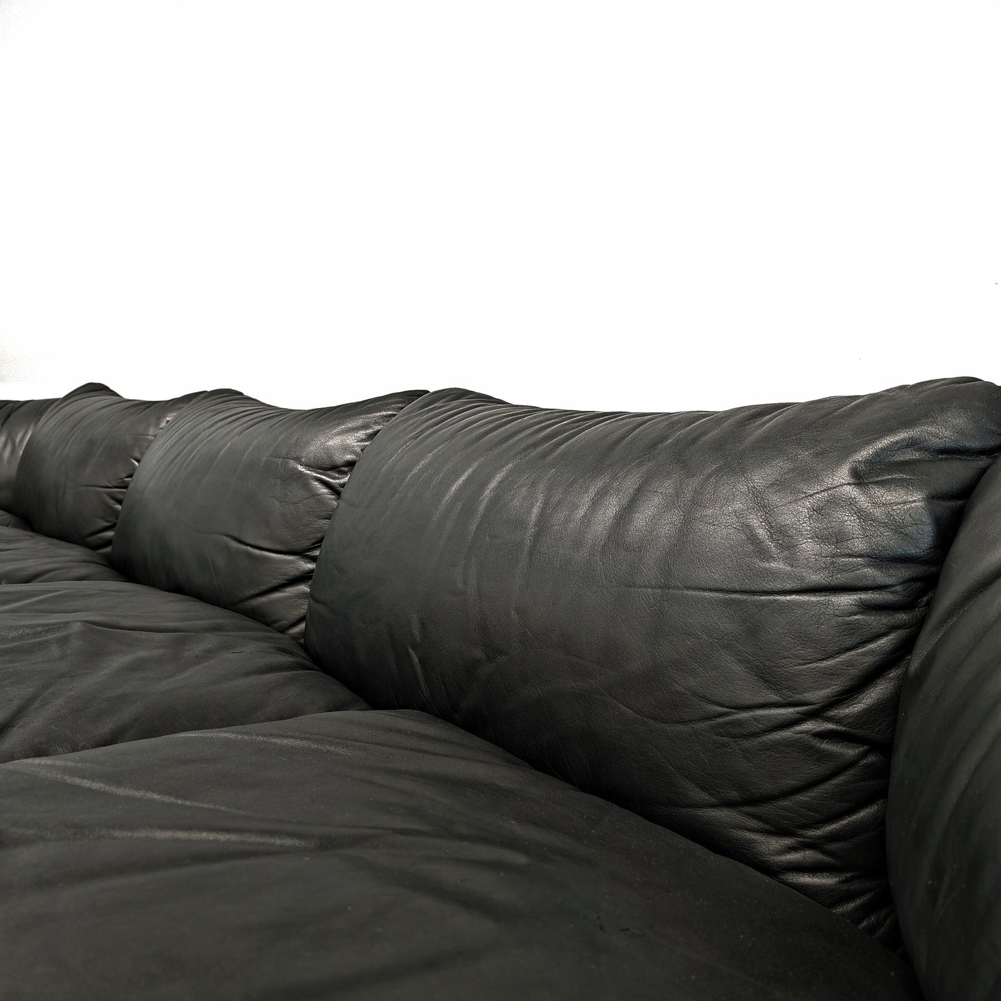 Divano Modulare Confidential Alberto Rosselli per Saporiti anni 70