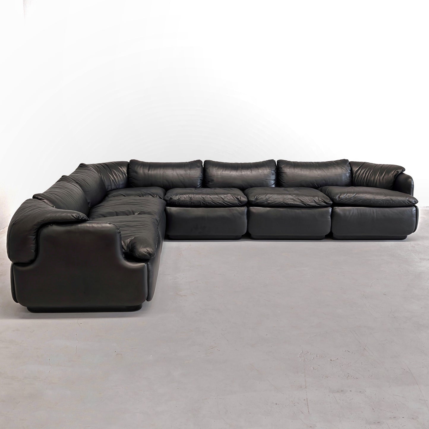 Divano Modulare Confidential Alberto Rosselli per Saporiti anni 70