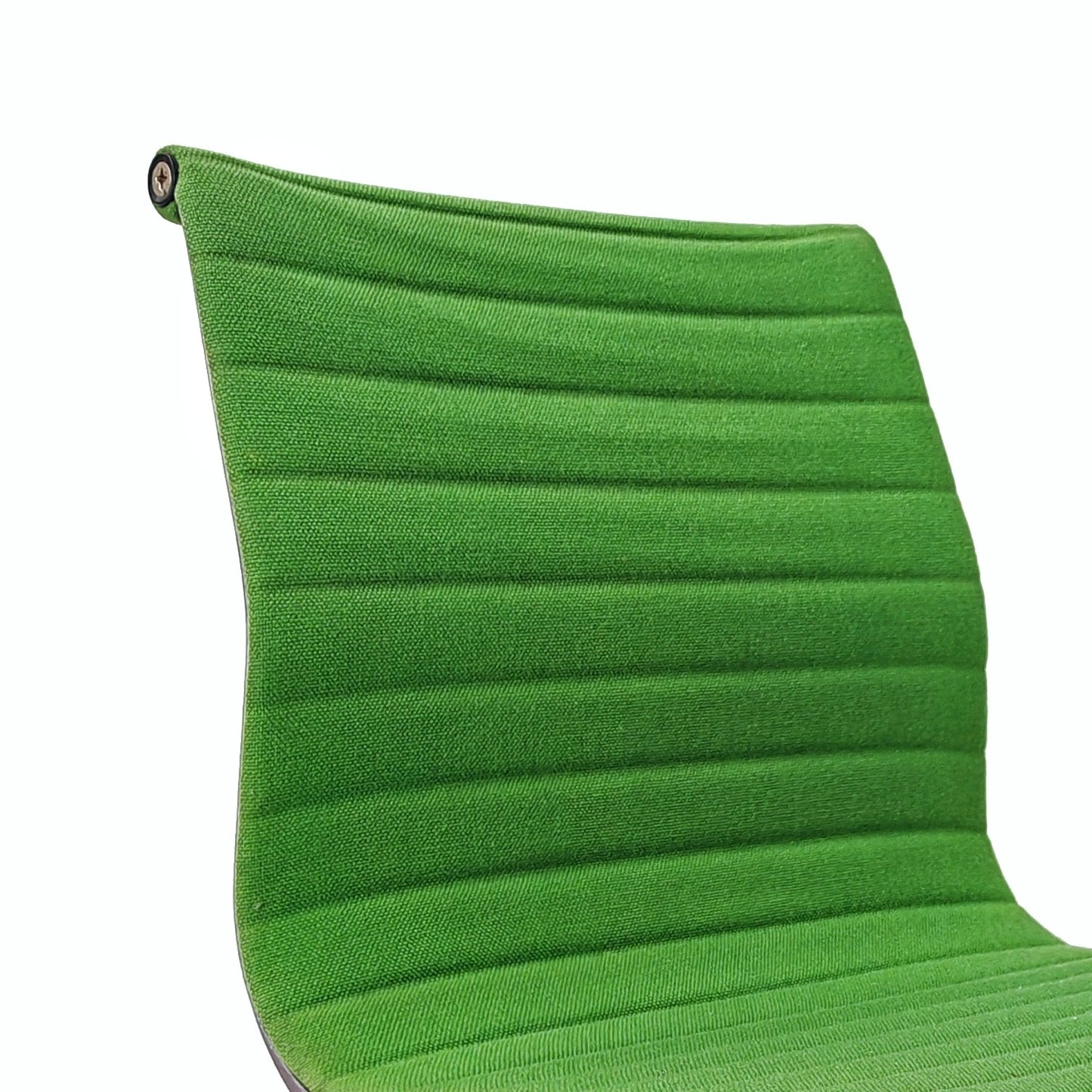 Sedie girevoli verdi Aluminium EA 105 Charles & Ray Eames per Herman Miller by ICF/DE PADOVA