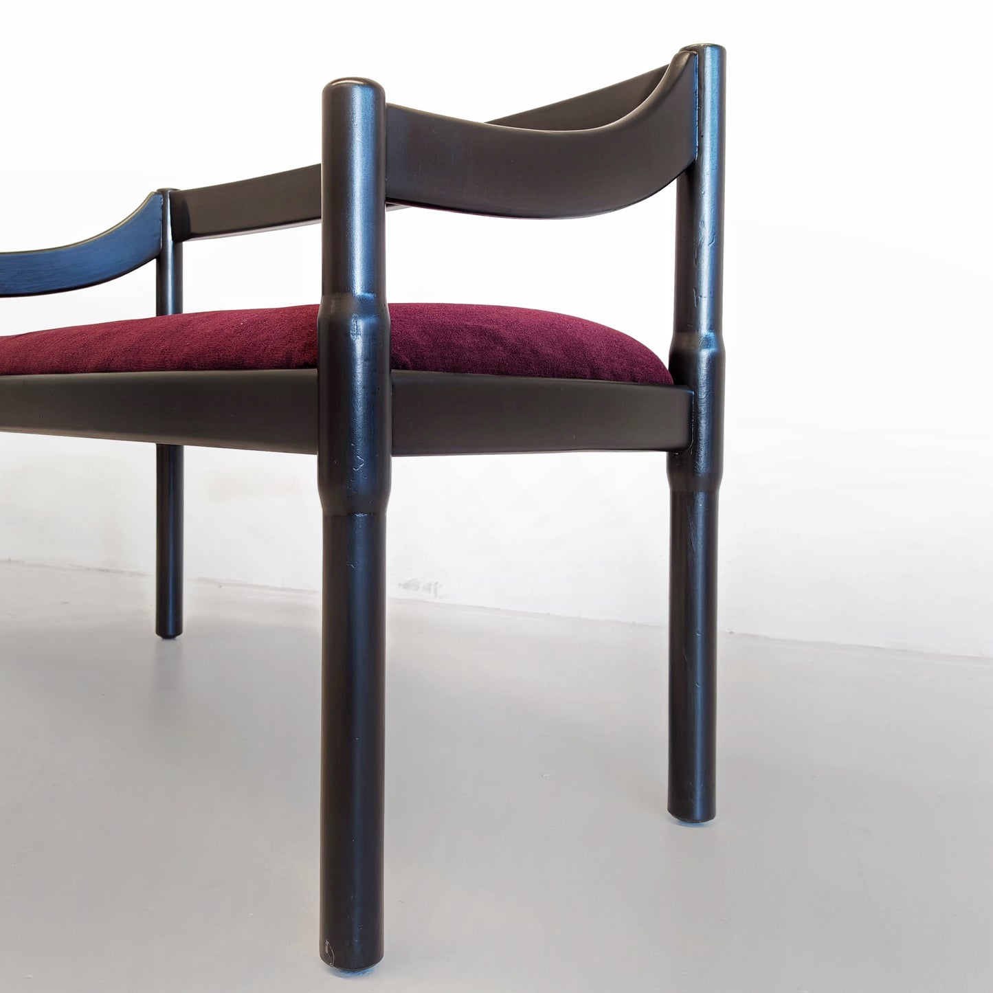 Panca divanetto "Carimate" Vico Magistretti per Cassina anni 70