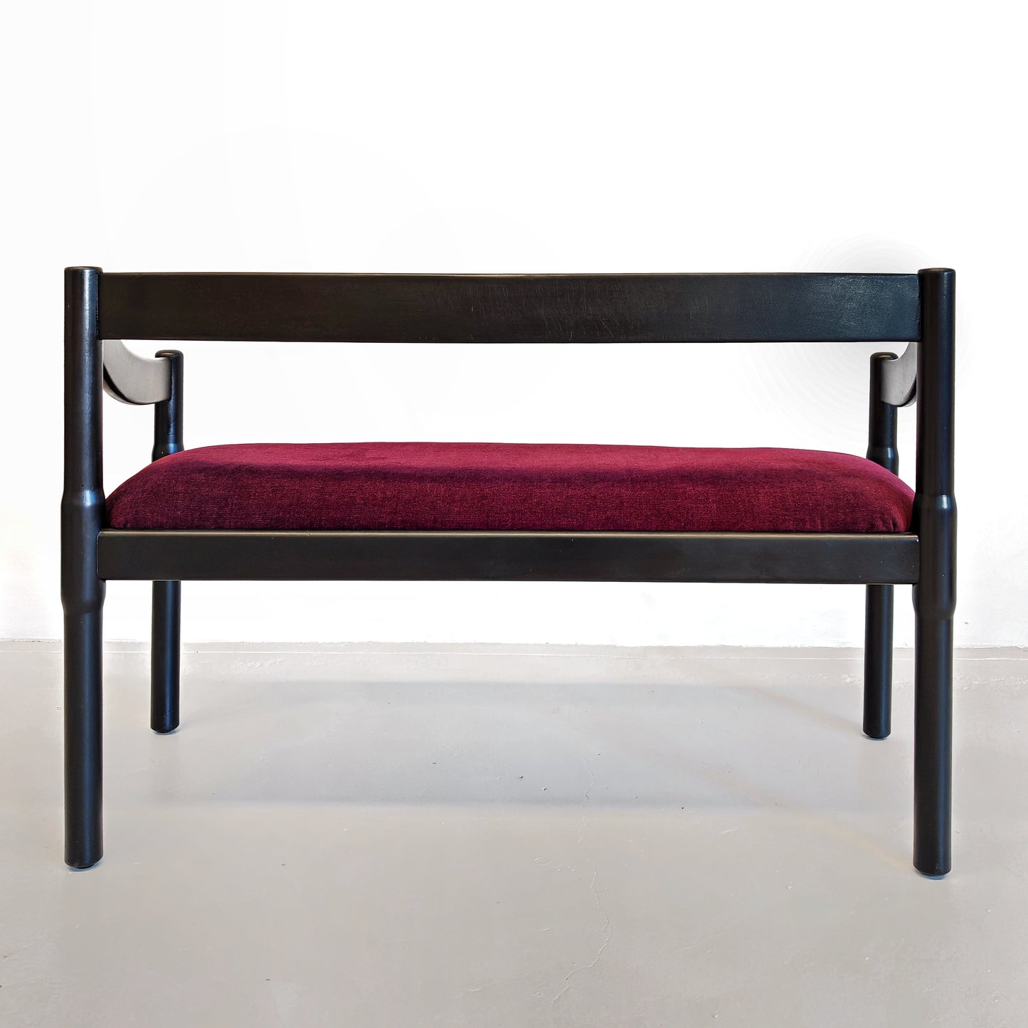 Panca divanetto "Carimate" Vico Magistretti per Cassina anni 70