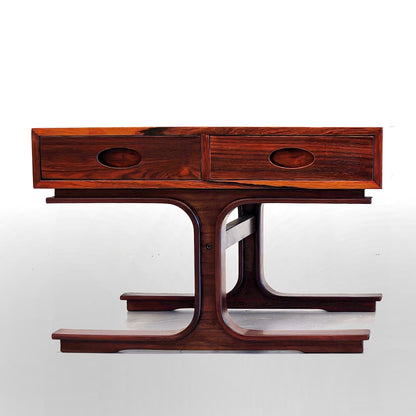 Tables de chevet en bois G. Frattini pour Bernini, années 50