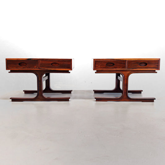 Comodini in legno G. Frattini per Bernini anni 50