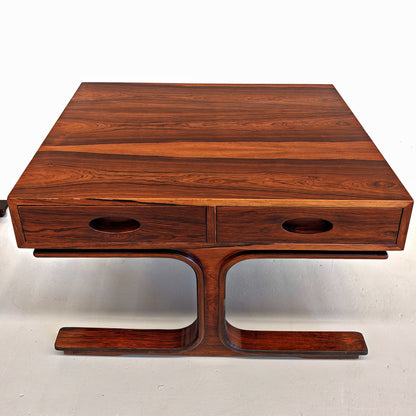 Tables de chevet en bois G. Frattini pour Bernini, années 50