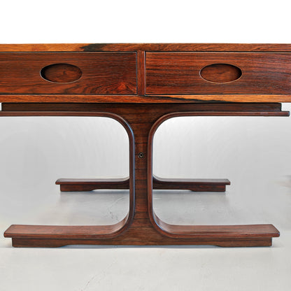 Tables de chevet en bois G. Frattini pour Bernini, années 50