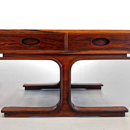 Tables de chevet en bois G. Frattini pour Bernini, années 50