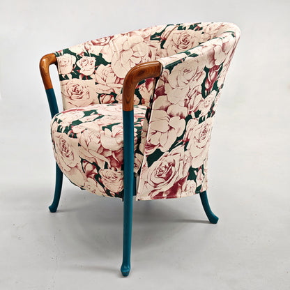 Fauteuil mod. « Progetti » d'Umberto Asnago pour Giorgetti, années 80