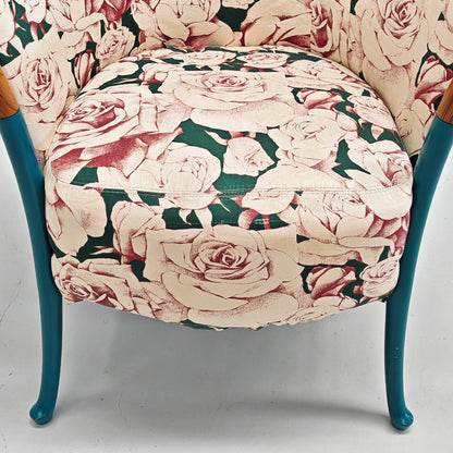 Fauteuil mod. « Progetti » d'Umberto Asnago pour Giorgetti, années 80
