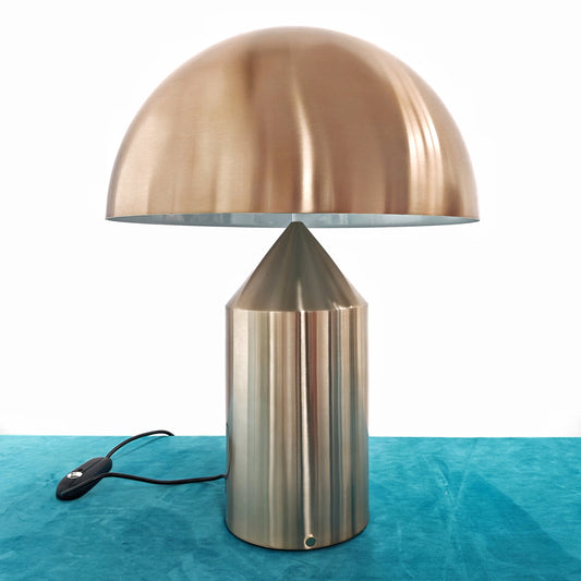 Lampada Atollo (Grande) Vico Magistretti per Oluce Metallo Oro